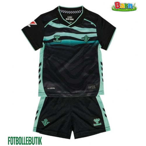 Real Betis Tredjeställ Barn 2025-26 Kortärmad (+ Korta byxor)